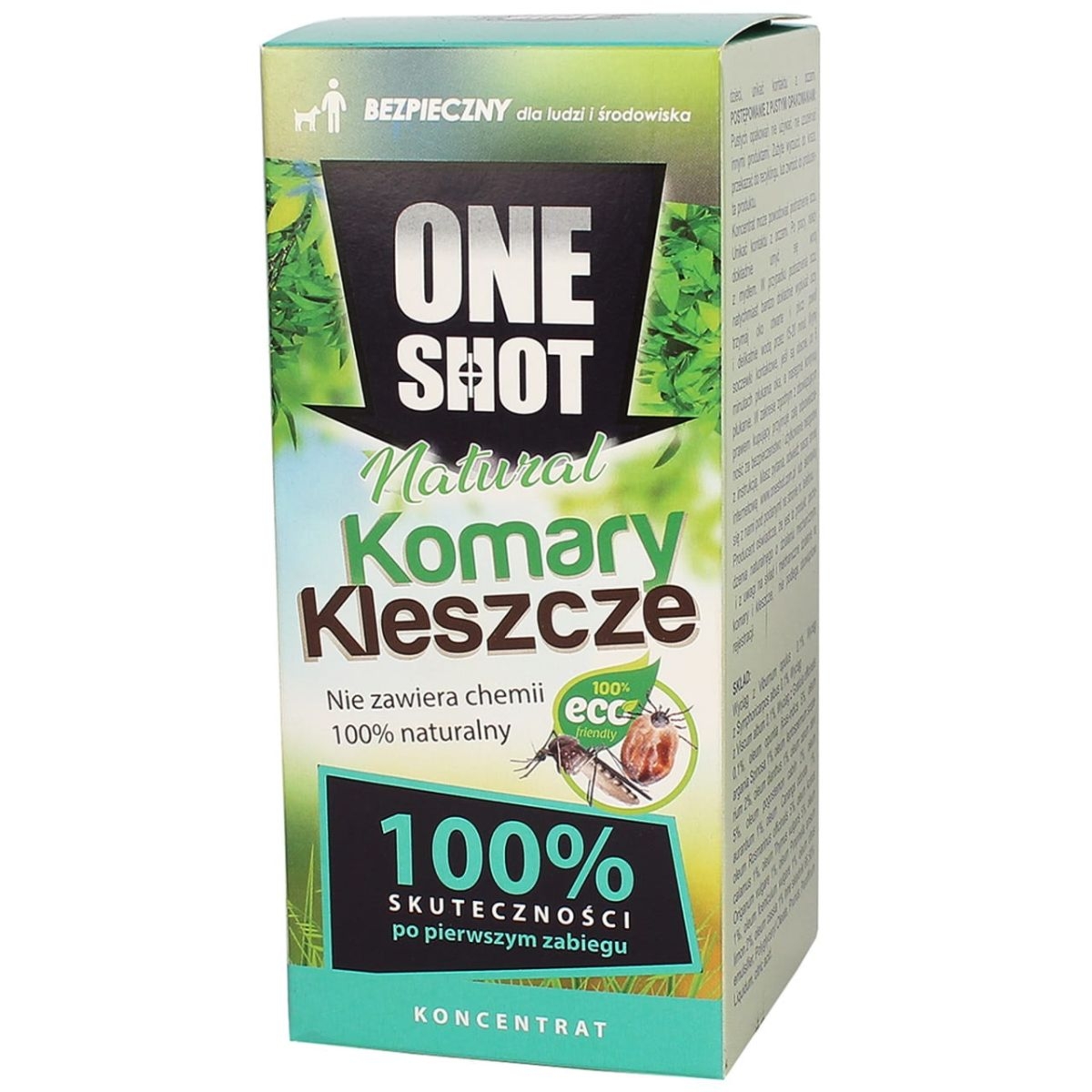 One Shot Natural na komary i kleszcze - koncentrat - 150ml