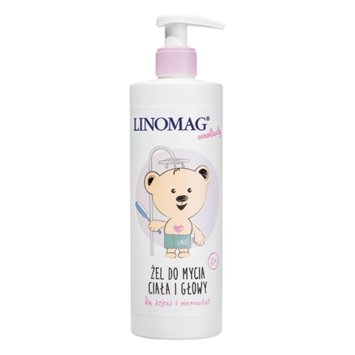 Linomag żel do mycia ciała i głowy dla dzieci i niemowląt Ziołolek - 200 ml
