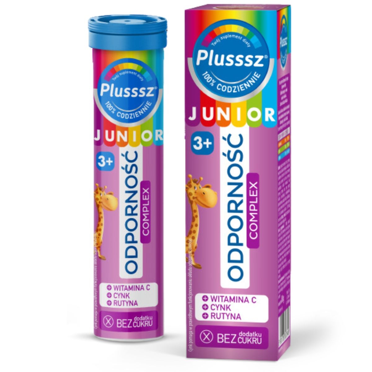 Plusssz Junior Odporność Complex - 20 tabletek