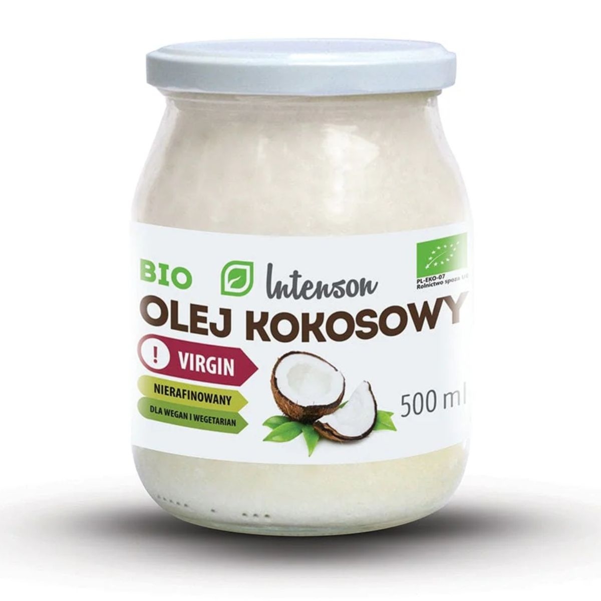 Intenson BIO Olej kokosowy Virgin - 500 ml