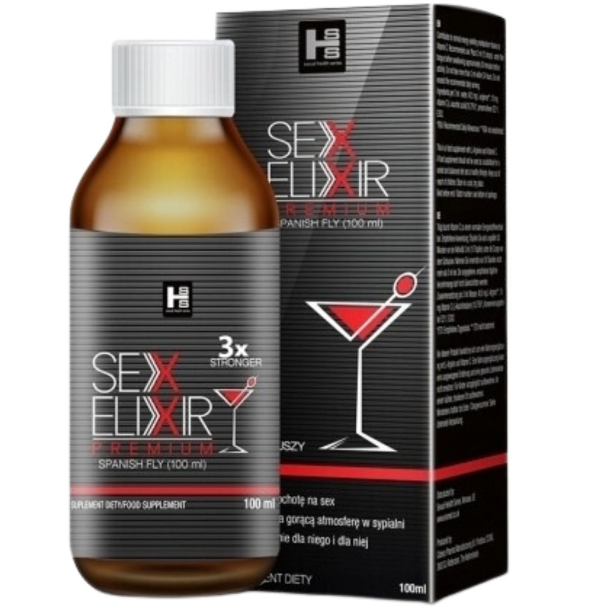 SHS Sex Elixir Premium - hiszpańska mucha - 100ml