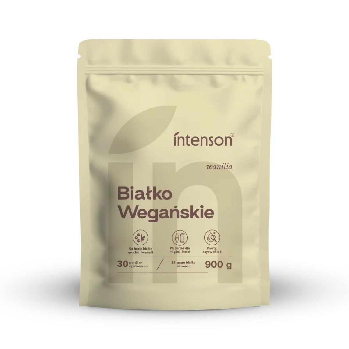 Białko roślinne INTENSON waniliowe - 900 g
