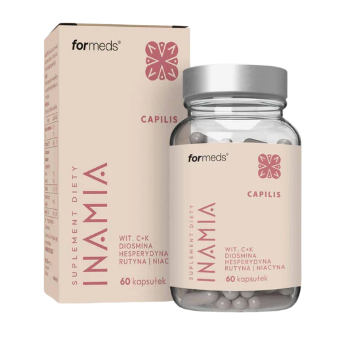 INAMIA Capilis suplement diety na włosy 60 kaps.
