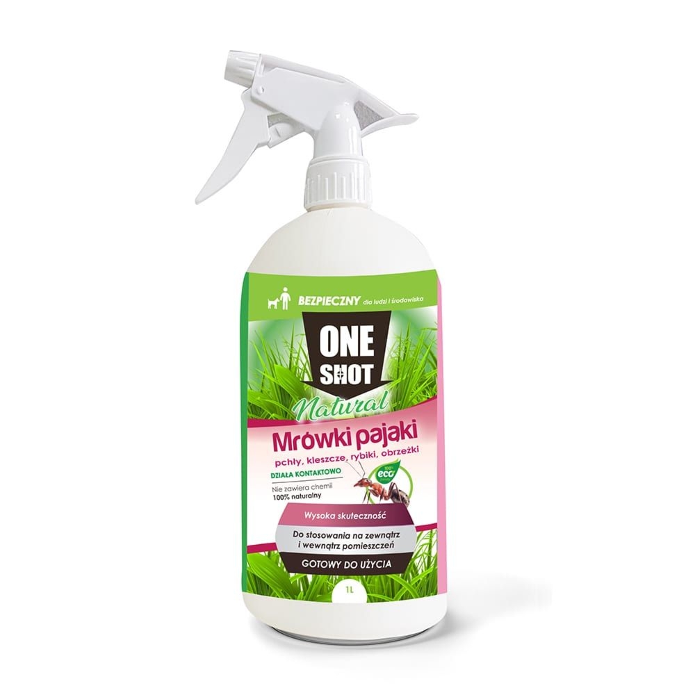 Oprysk naturalny na mrówki i kleszcze  One Shot Natural - 1 litr