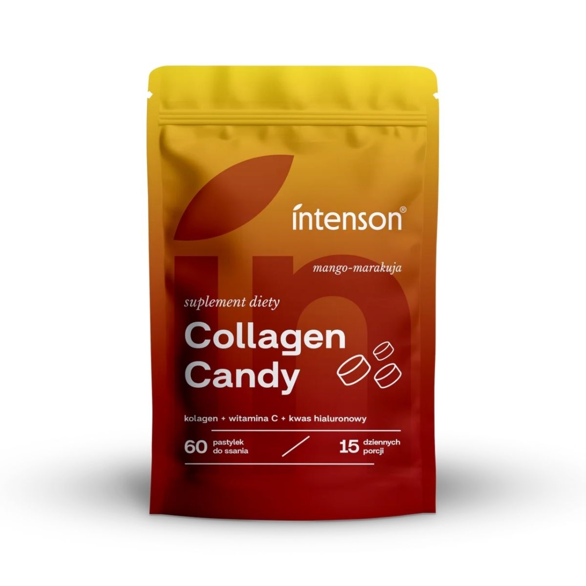 Collagen Candy Mango - Marakuja - 60 tabletek