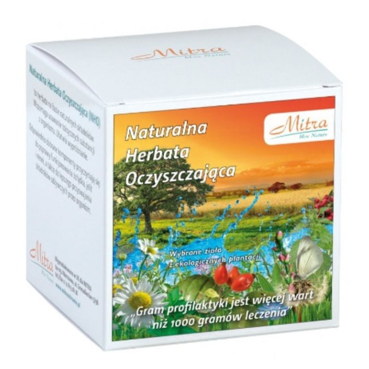 Mitra Naturalna Herbatka Oczyszczająca - 30 saszetek