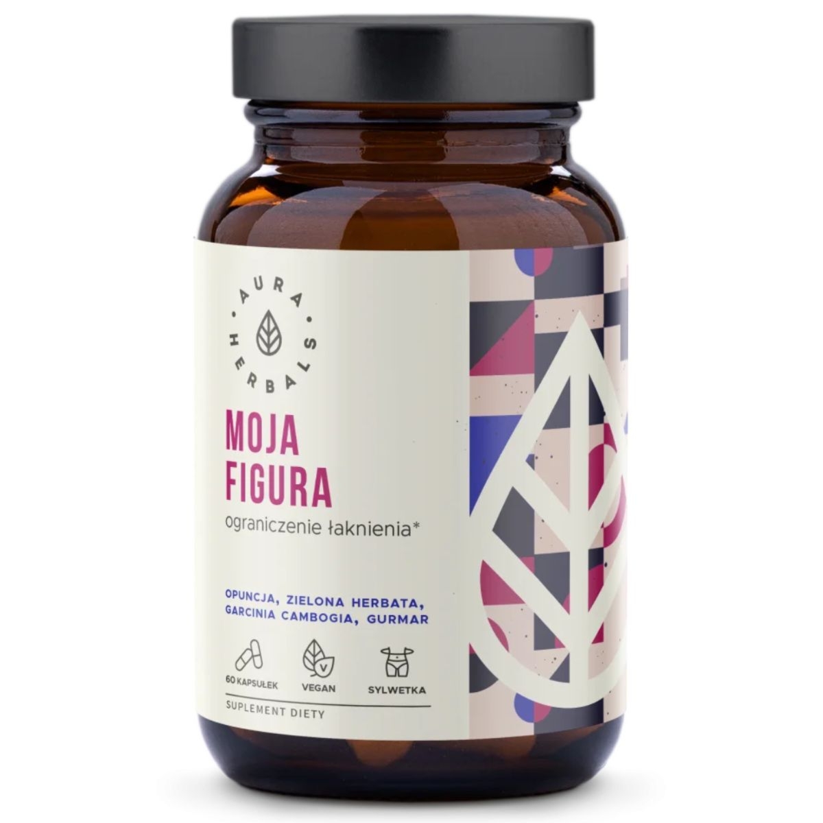 Aura Herbals Moja Figura - ograniczenie łaknienia - 60 kapsułek