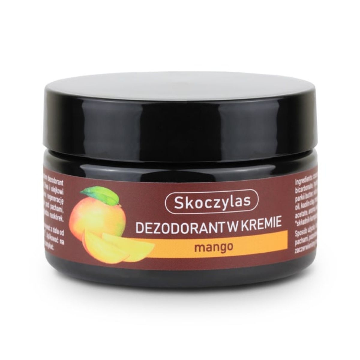 Naturalny dezodorant w kremie Skoczylas - Delikatna pielęgnacja z mocą mango - 60 ml
