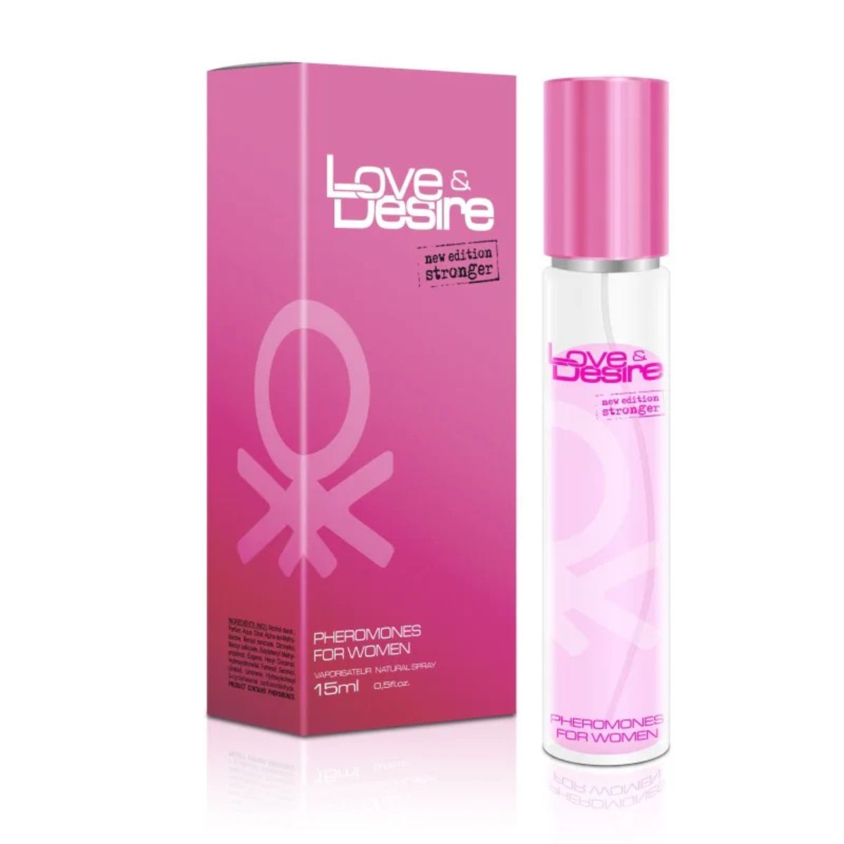 Love & Desire perfumy z feromonami dla kobiet - 15 ml