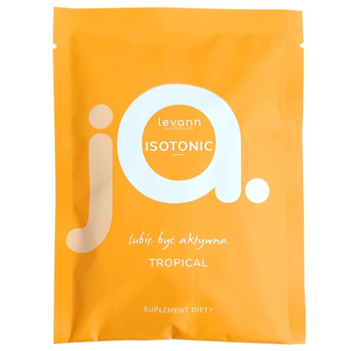 Levann "jA" Isotonic smak tropikalny - 15 saszetek