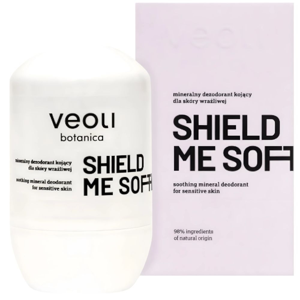 Dezodorant mineralny kojący Veoli Botanica Shield Me Softly - 1 szt.