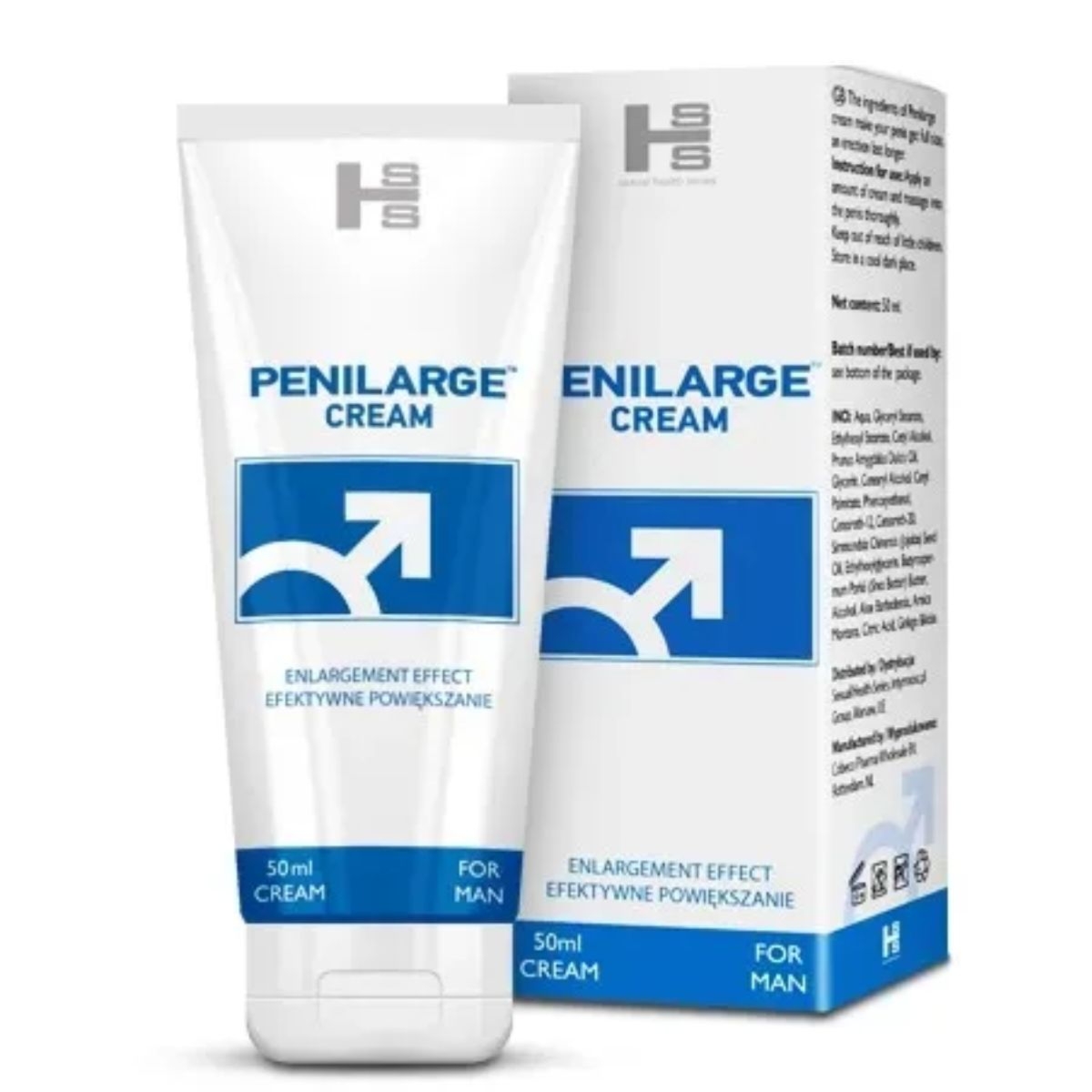 SHS Penilarge - Krem powiększający penisa - 50ml
