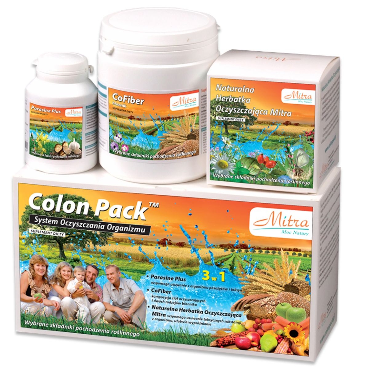Mitra Colon Pack - Połaczenie do kompleksowego oczyszczania organizmu