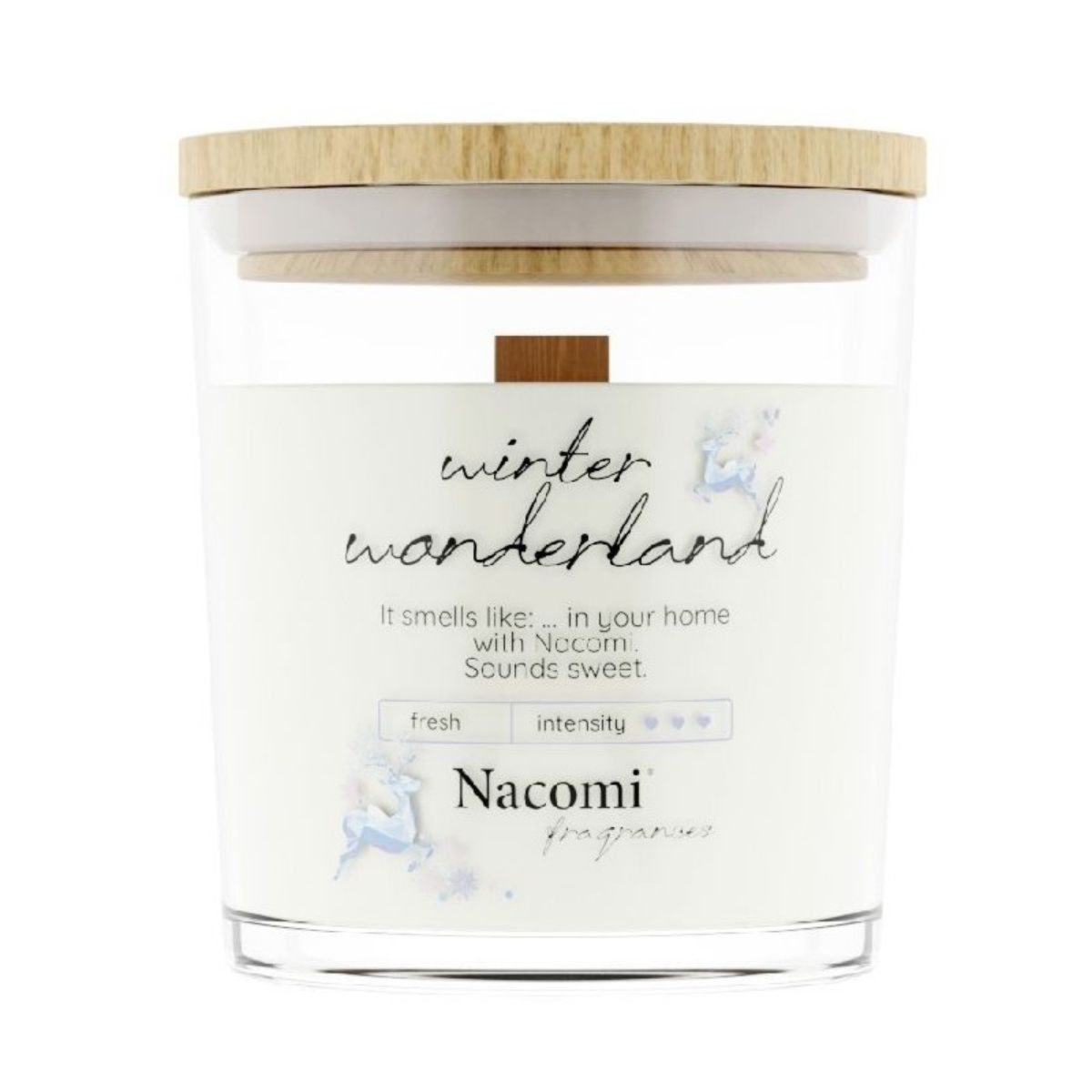 Nacomi Świeca sojowa - Winter wonderland 140 g