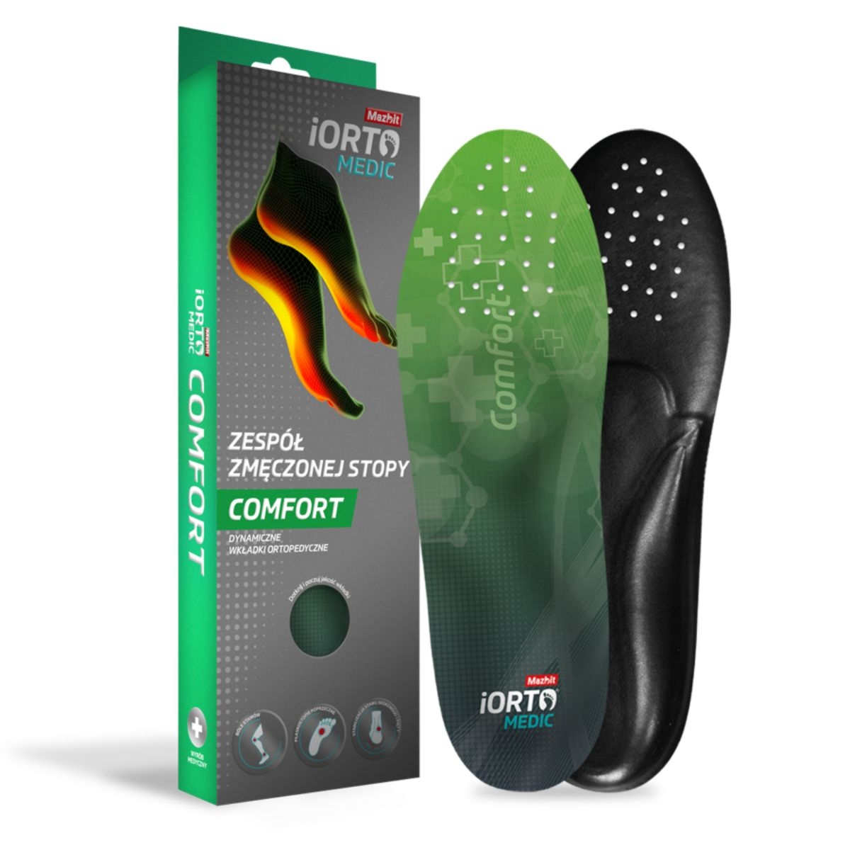 Wkładki ortopedyczne do butów Comfort - 45