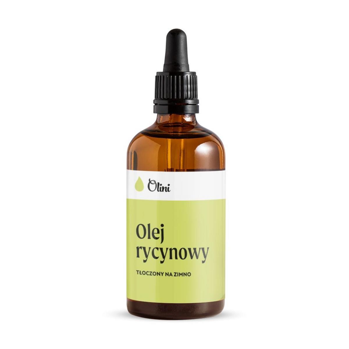 Olej rycynowy kosmetyczny Olini 100 ml - do pielęgnacji włosów i skóry