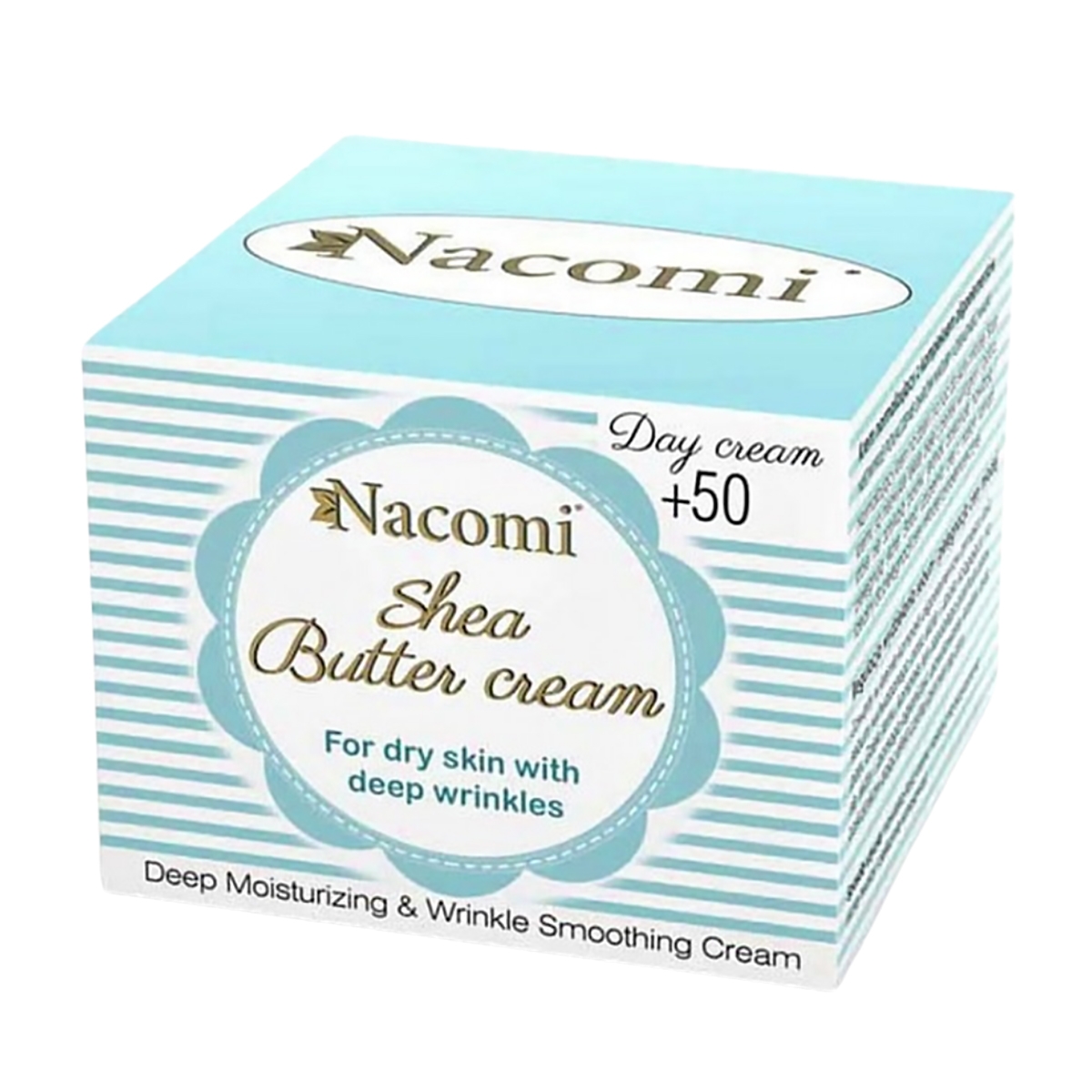 Krem do twarzy Nacomi 50+ Shea na dzień - 50 ml