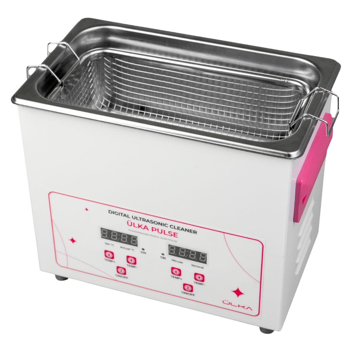 Myjka ultradźwiękowa ÜLKA Pulse 120 W - cyfrowe sterowanie