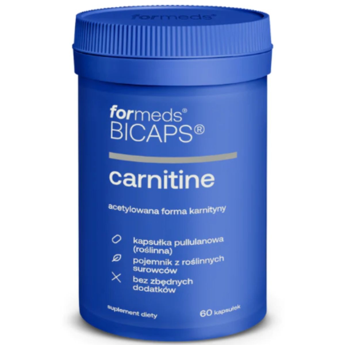 Bicaps Carnitine - Poprawa zdolności zapamiętywania - 60 kapsułek