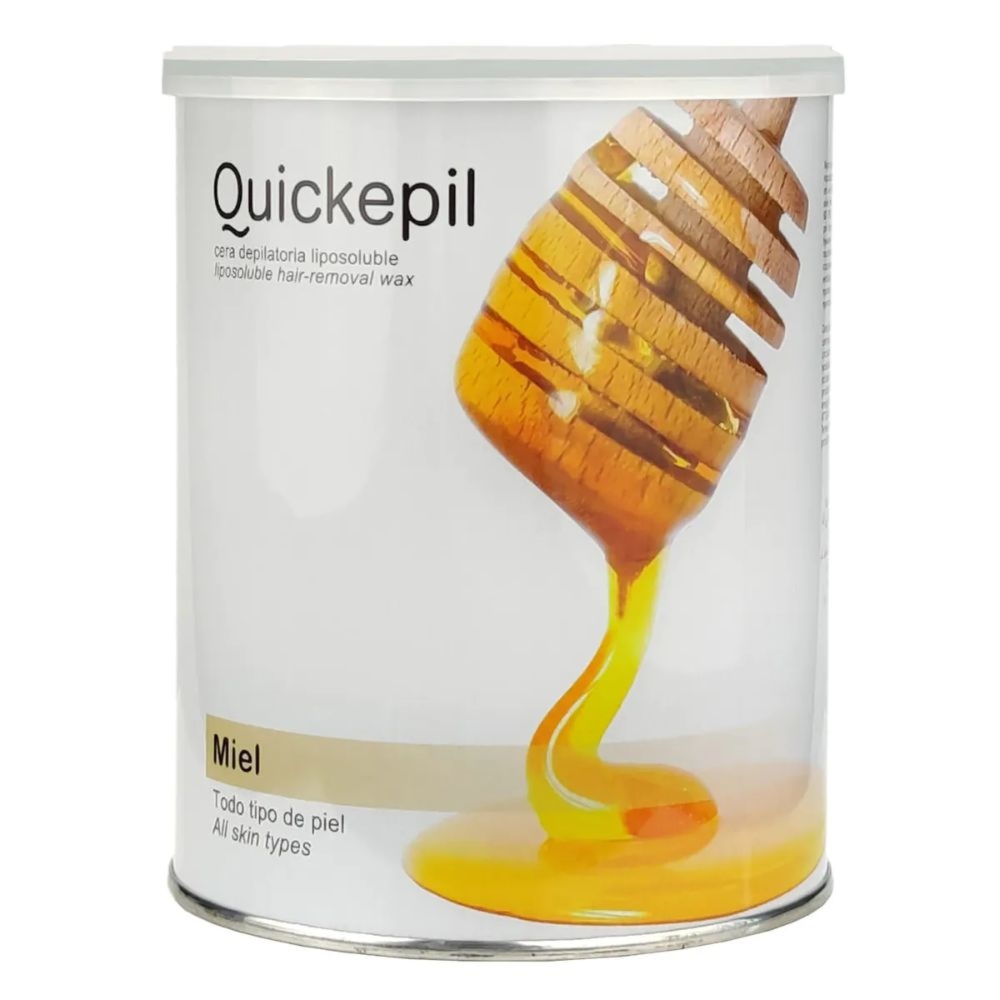 Wosk do depilacji w puszce Quickepil - 800 ml NATURAL
