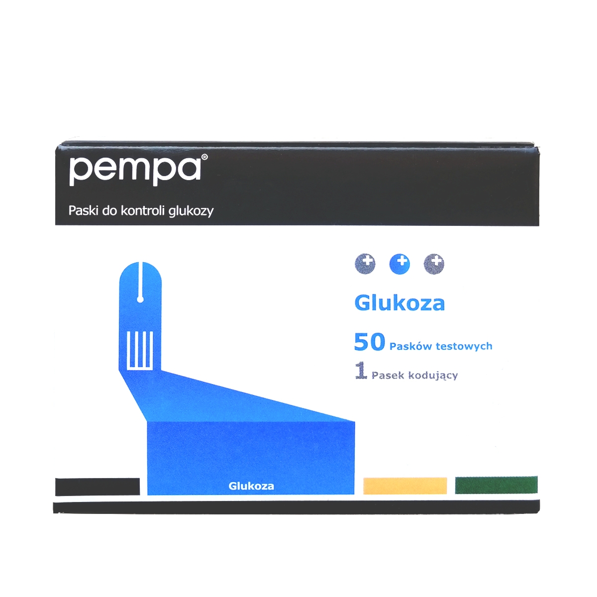 Paski do pomiaru glukozy we krwi Pempa BK6-G