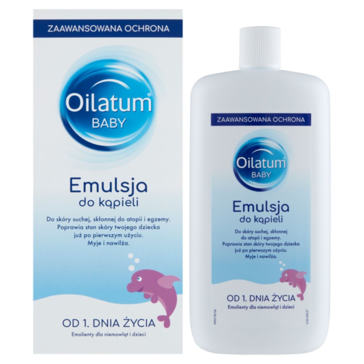STADA PHARM OILATUM BABY, emulsja do kąpieli od 1. dnia życia - 500 ml