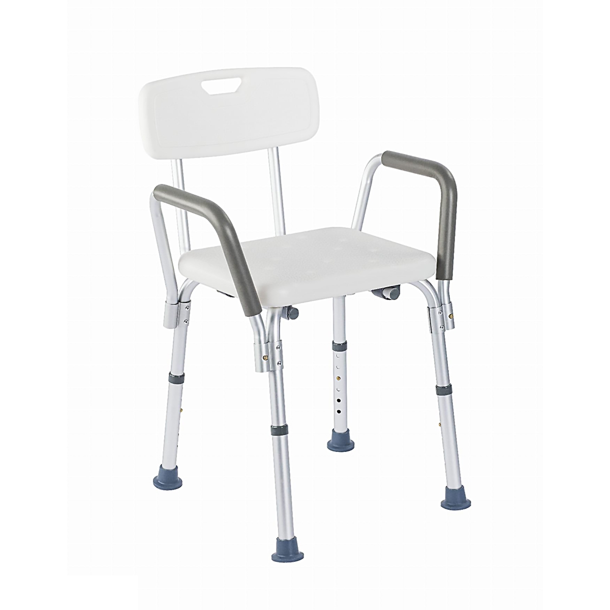 Taboret prysznicowy Timago TGR-R KP 355L - z oparciem i uchwytami bocznymi