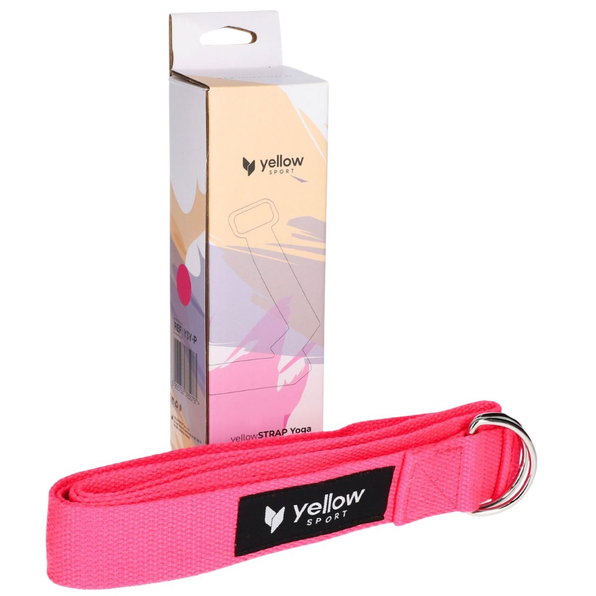 Pasek do jogi yellowSTRAP Yoga-Różowy