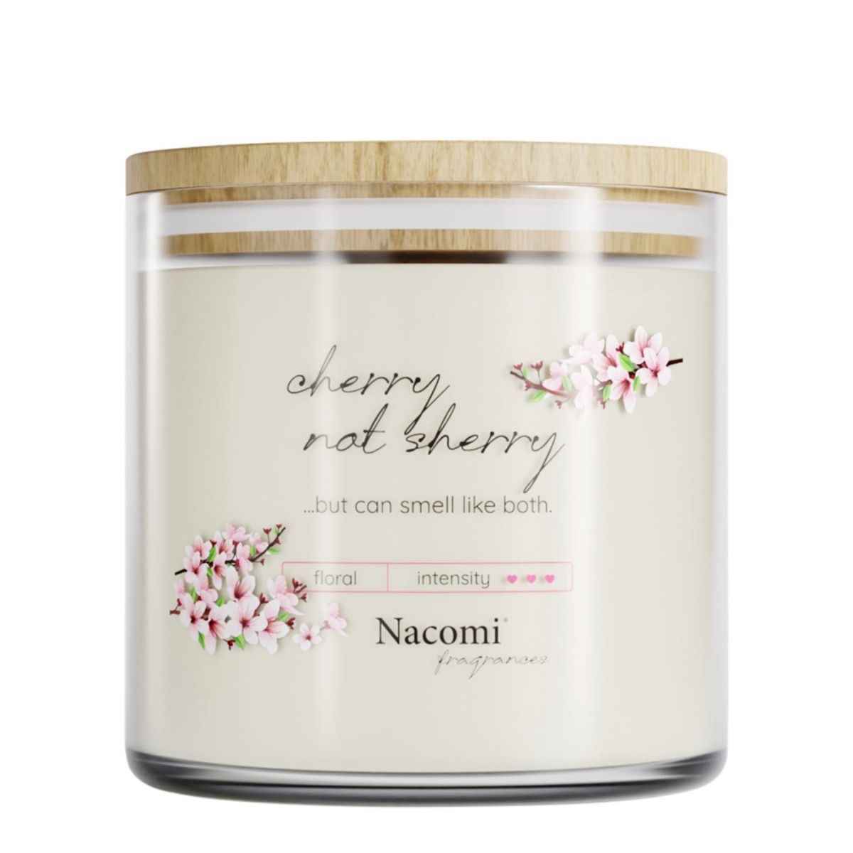 Nacomi Świeca sojowa - Cherry not sherry 450 g