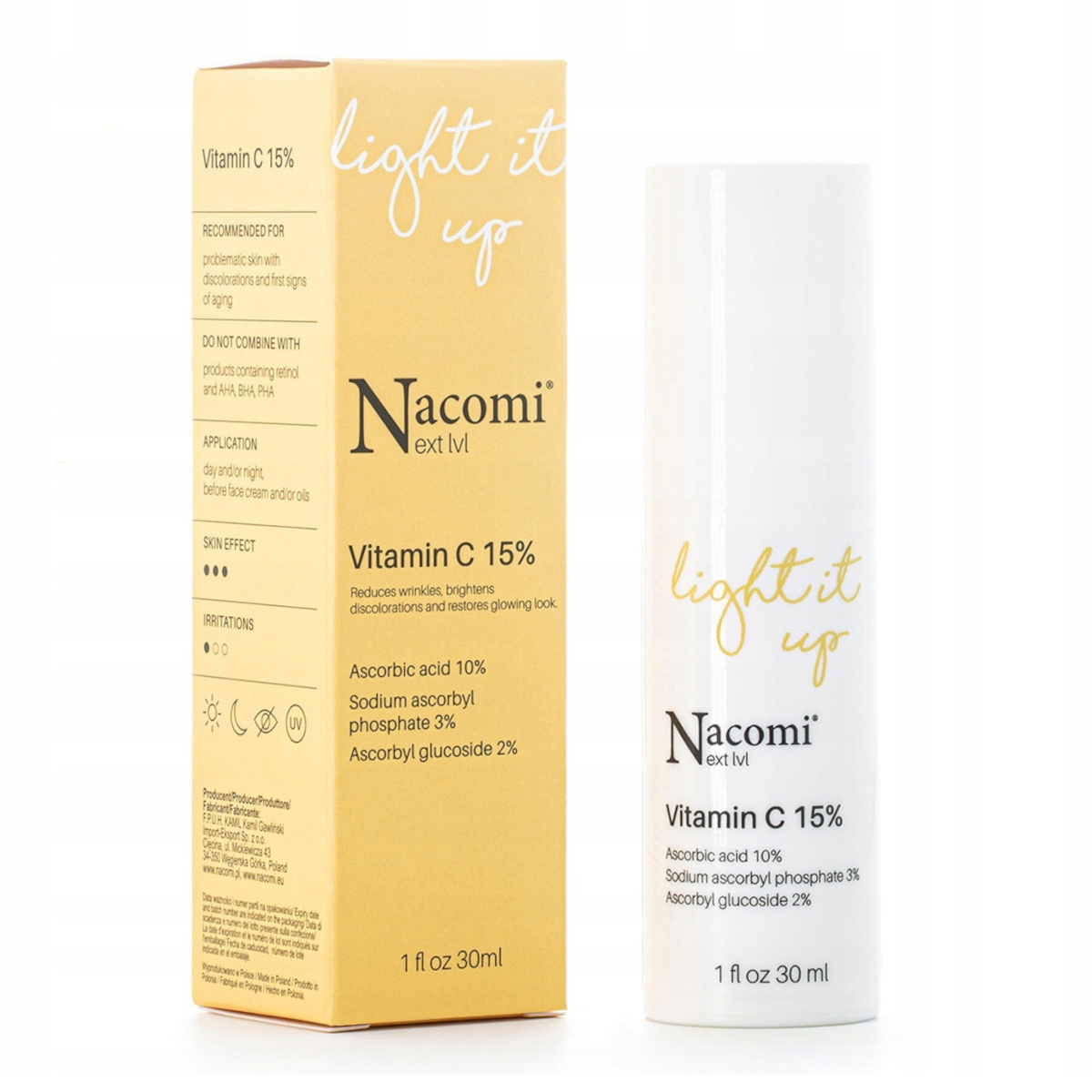Serum do twarzy Nacomi Next level witamina C 15% - 30 ml