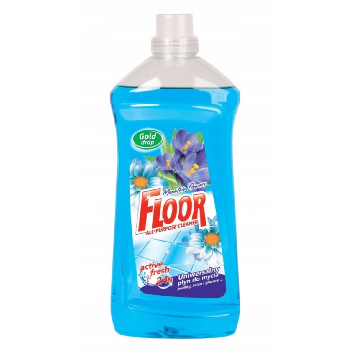 Floor - uniwersalny płyn do mycia podłóg 1500 ml-Niebieski