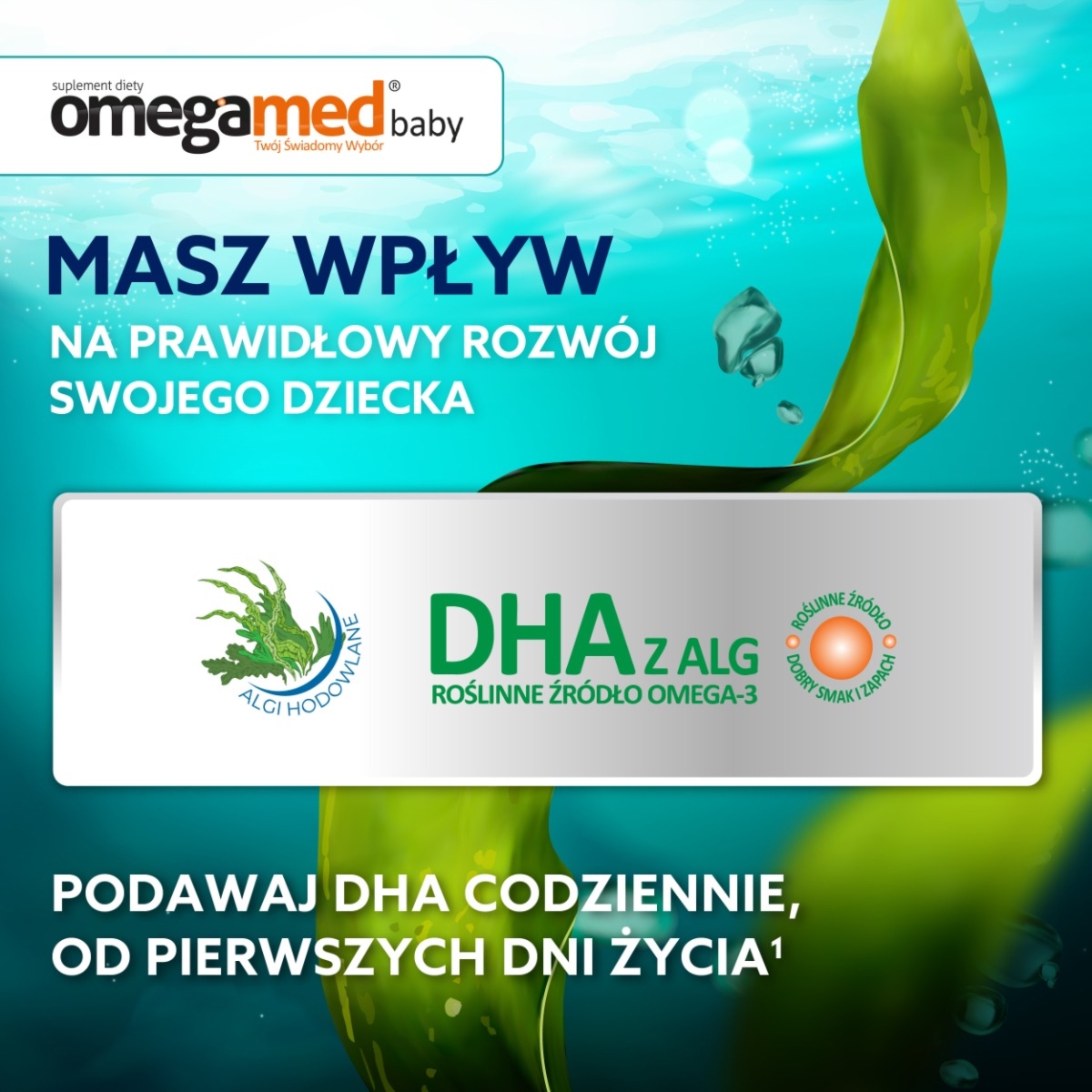 OmegaMed Baby kapsułki twist-off - 30 sztuk