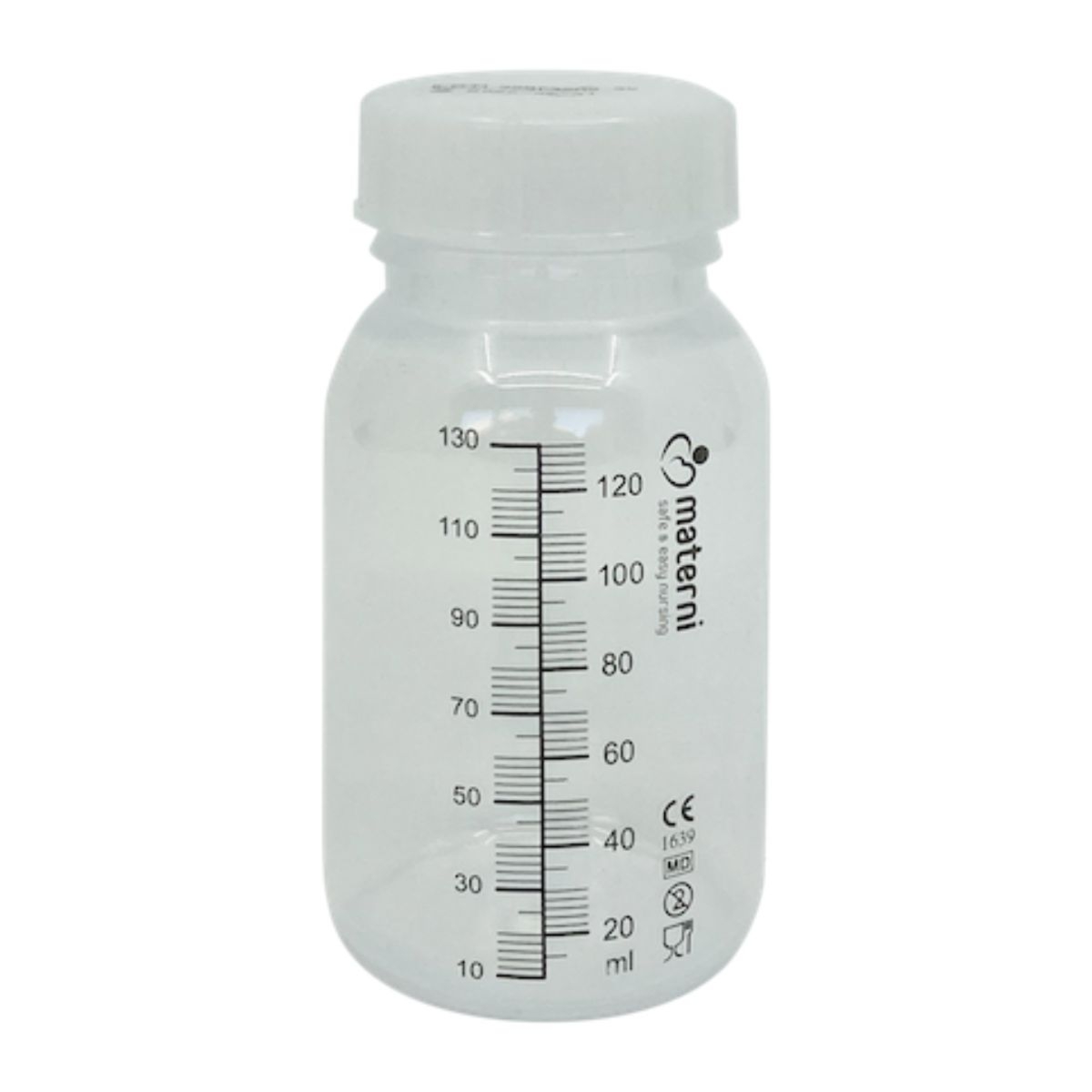 Butelka jednorazowa CBM/RTU Materni do przechowywania odciągniętego pokarmu - 120ml