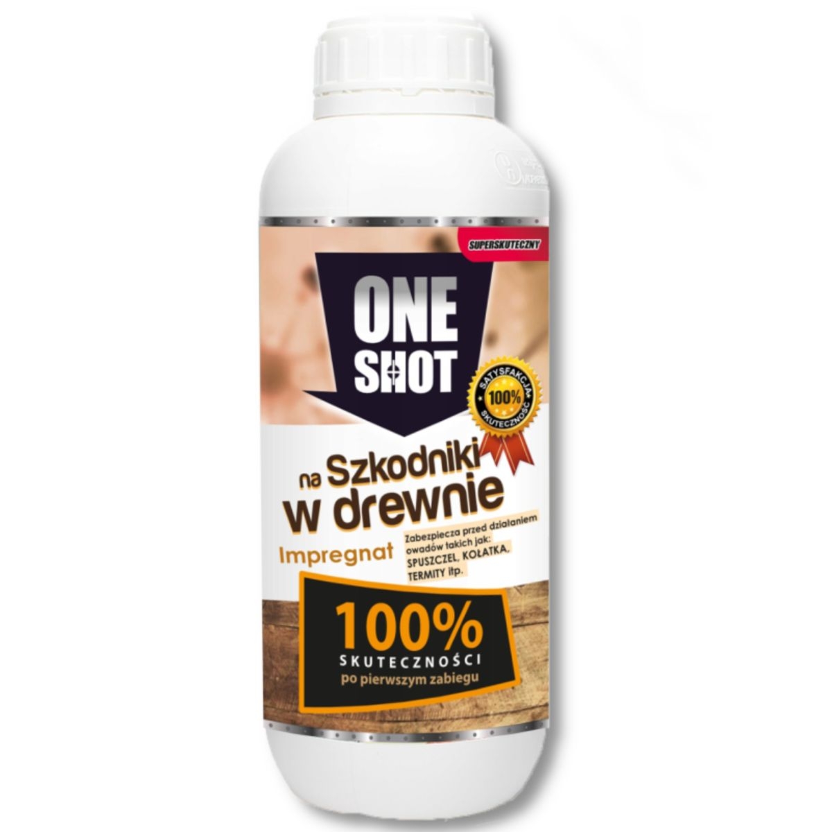 One Shot - Środek na insekty - impregnat do drewna - 1L