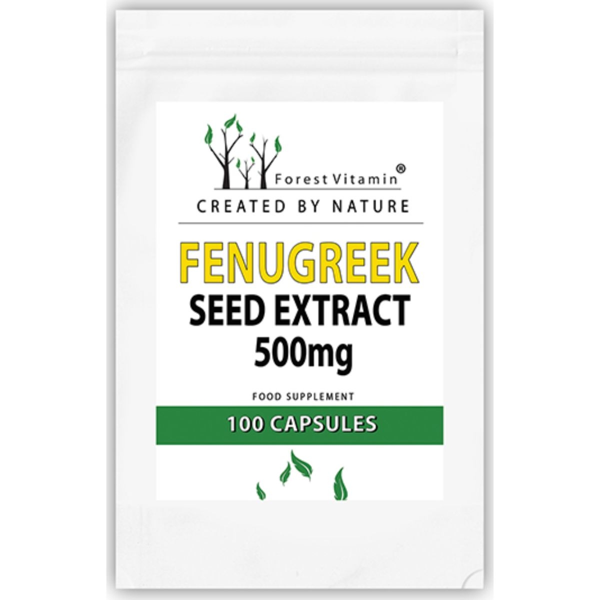 Forest Vitamin Kozieradka - Wsparcie odporności i trawienia - 100 kapsułek