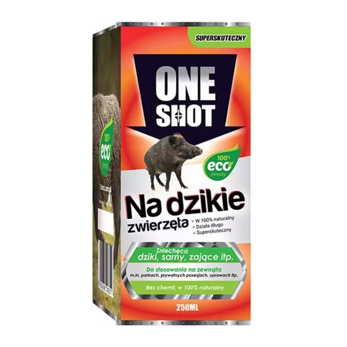One Shot - naturalny odstraszacz na dzikie zwierzęta - 250 ml