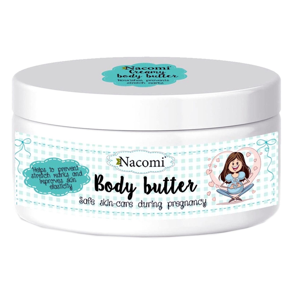 Kremowe masło dla kobiet w ciąży Nacomi - 100 g