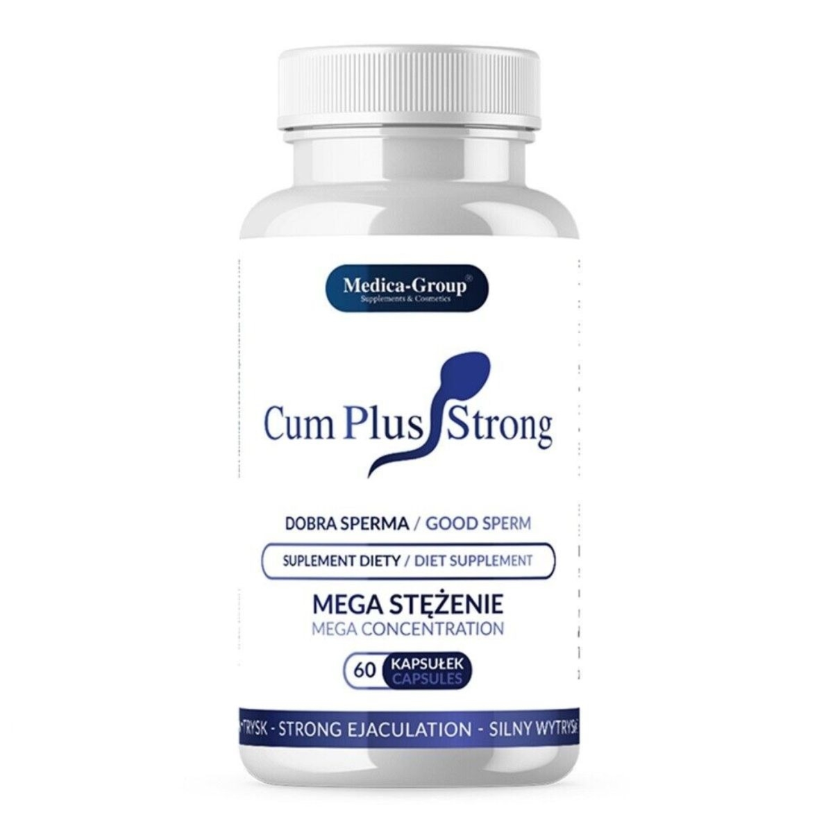 Cum Plus Strong Dobra Sperma - 60 kapsułek