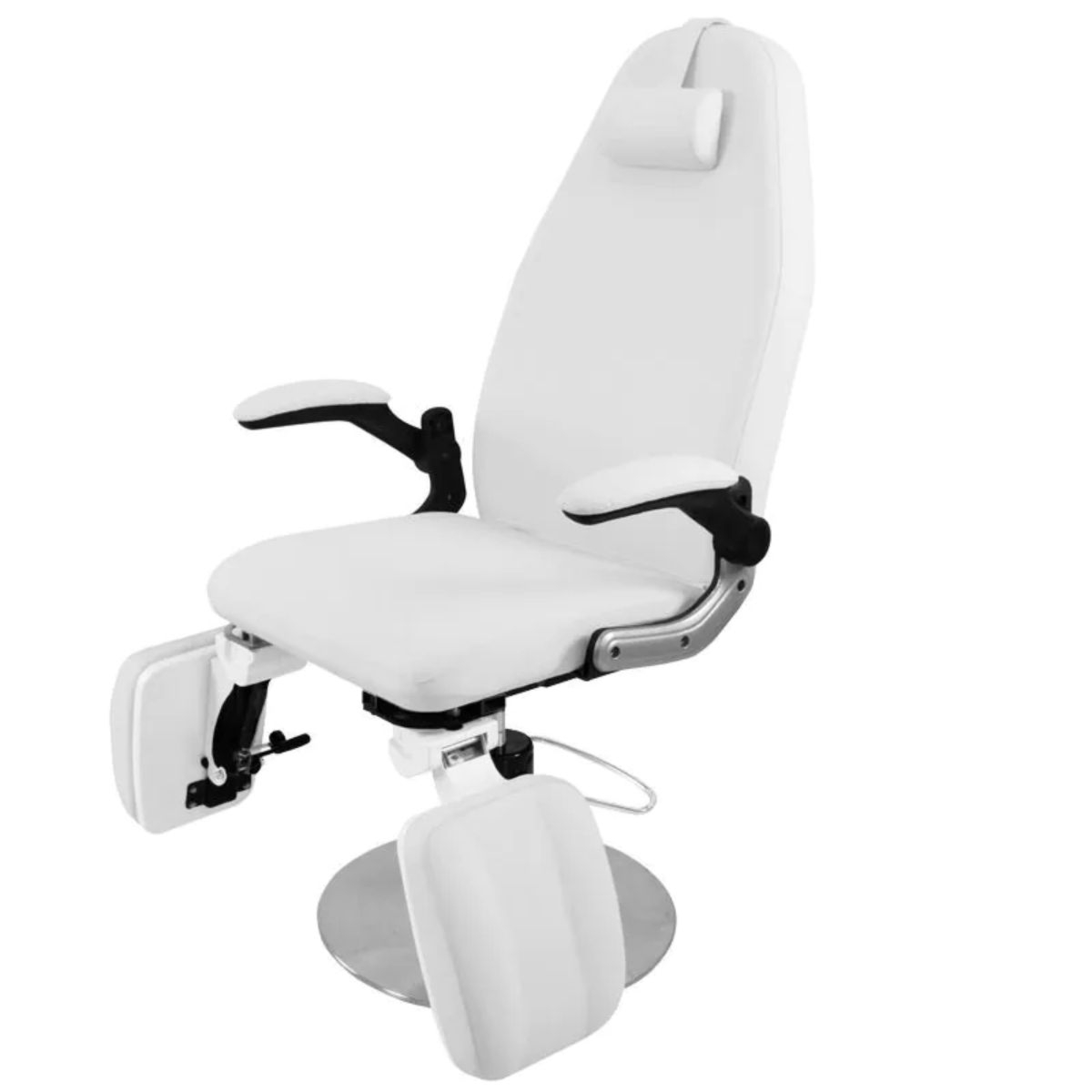 Fotel podologiczny hydrauliczny Azzurro 713A - biały
