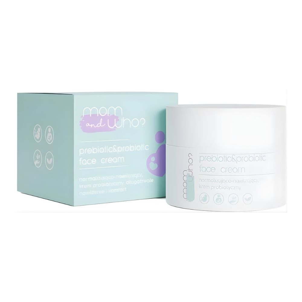 Krem do twarzy probiotyczny, normalizujący Mom&Who 50 ml