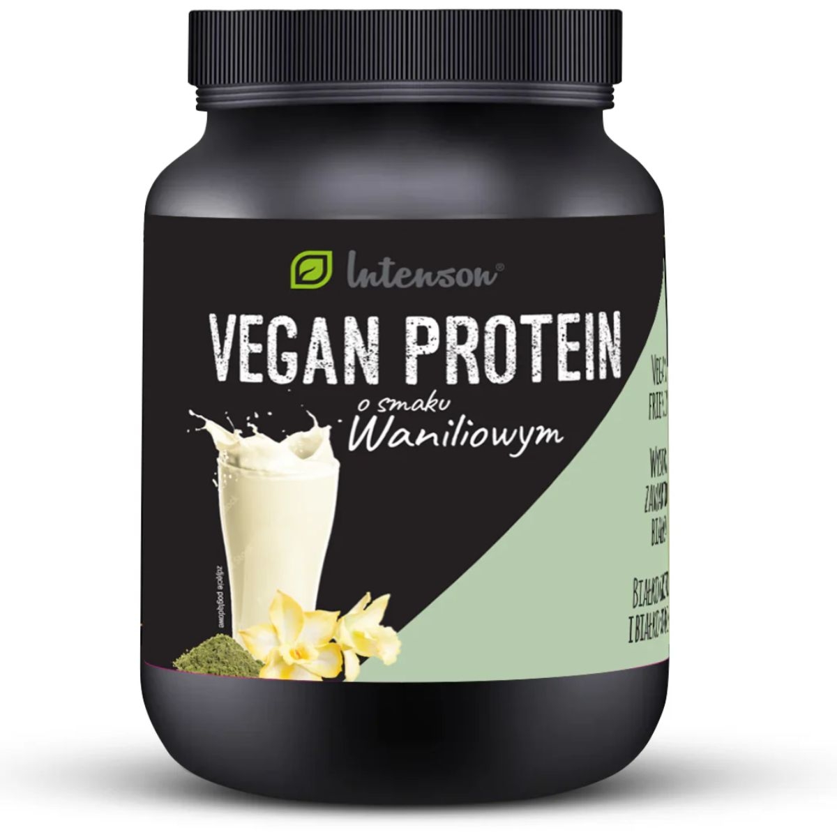 Vegan protein Intenson smak waniliowy - 600g