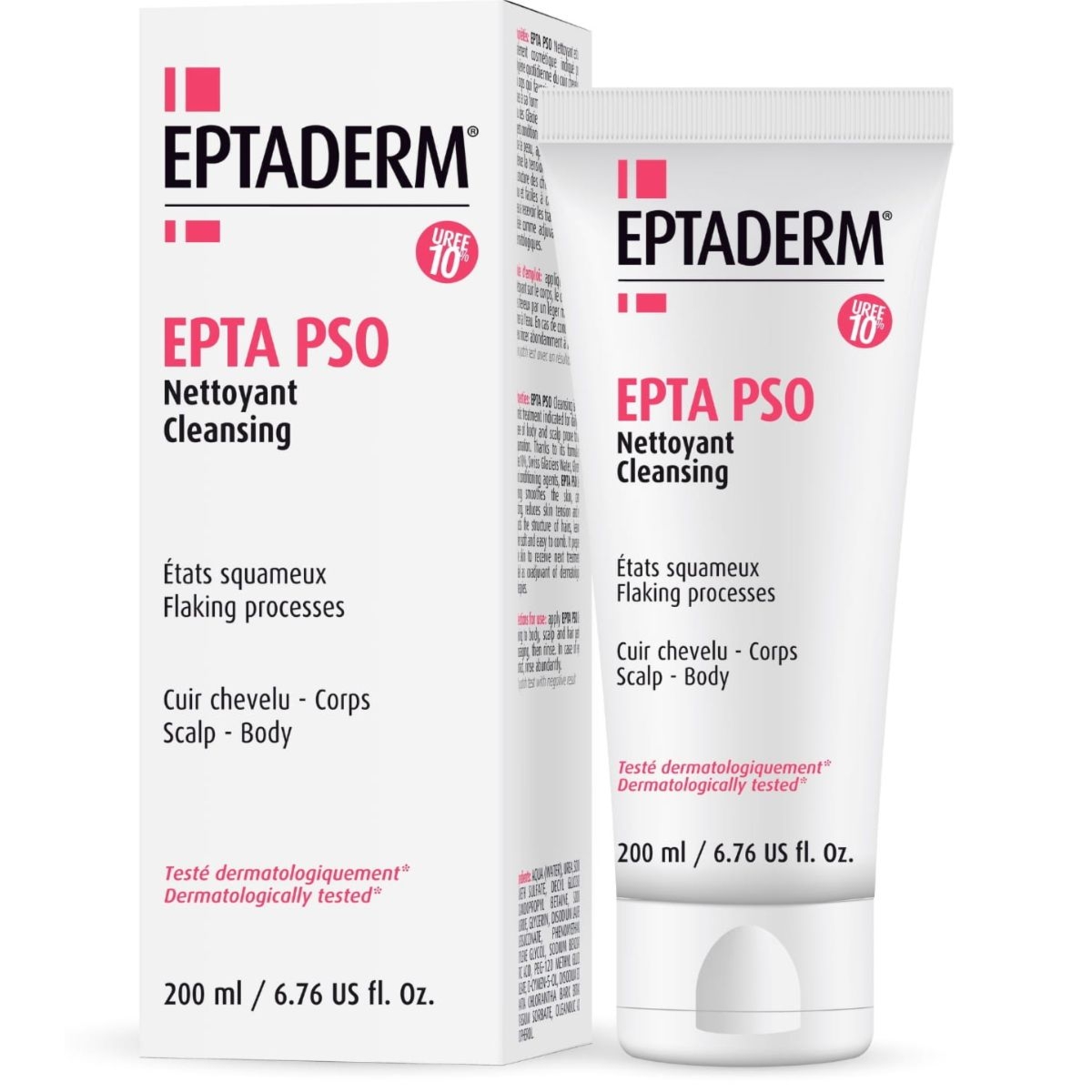 Eptaderm EPTA PSO Cleansing - oczyszczanie skóry - 200ml