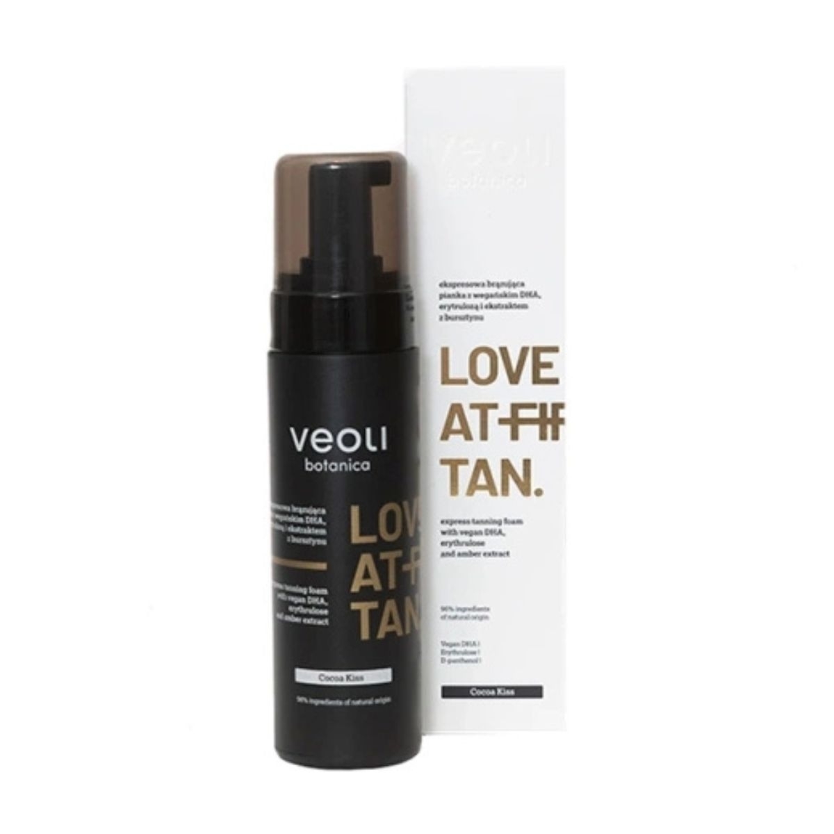 Veoli Botanica LOVE AT FIRST TAN - Cocoa Kiss pianka brązująca 200 ml