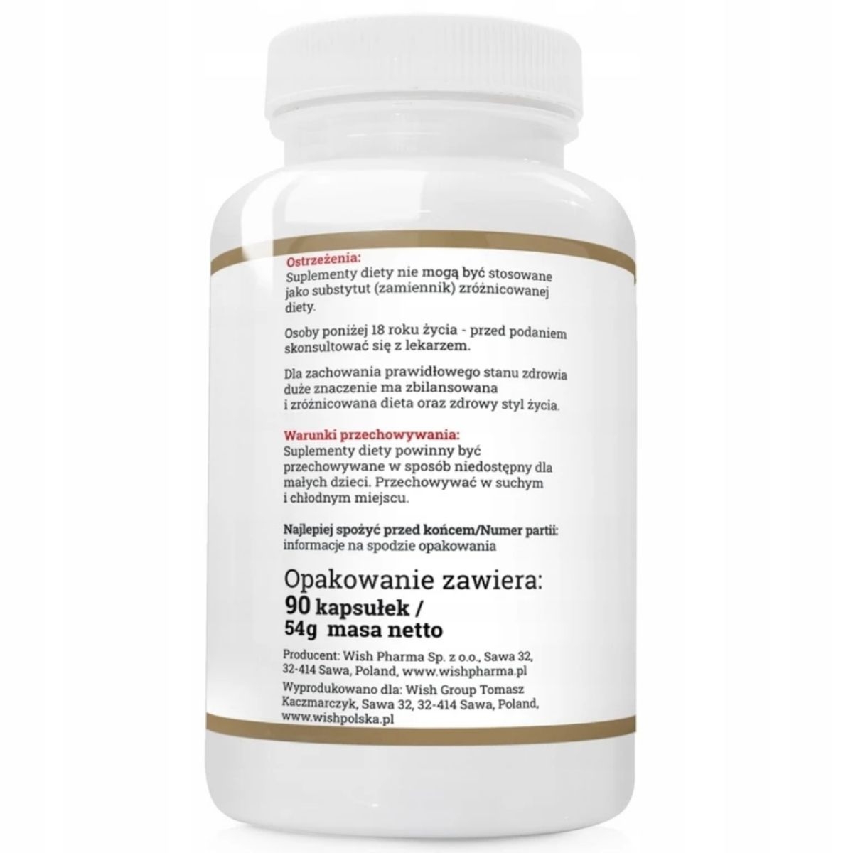 Ekstrakt z głogu 500 mg Progress Labs - 90 kapsułek