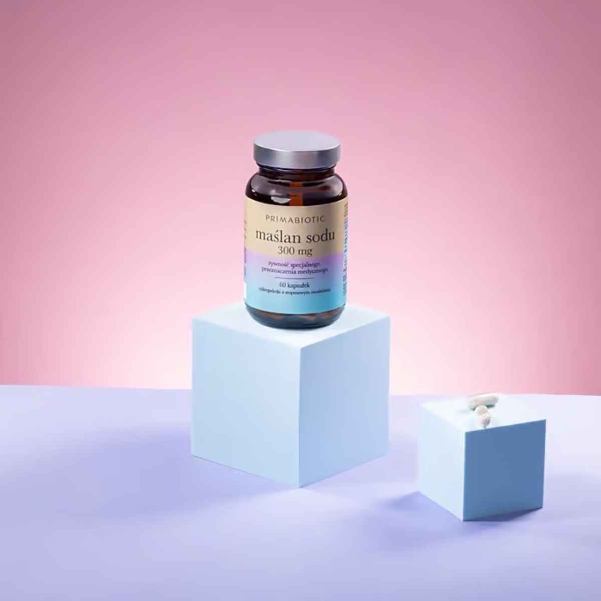 Maślan sodu 300 mg - 60 kapsułek