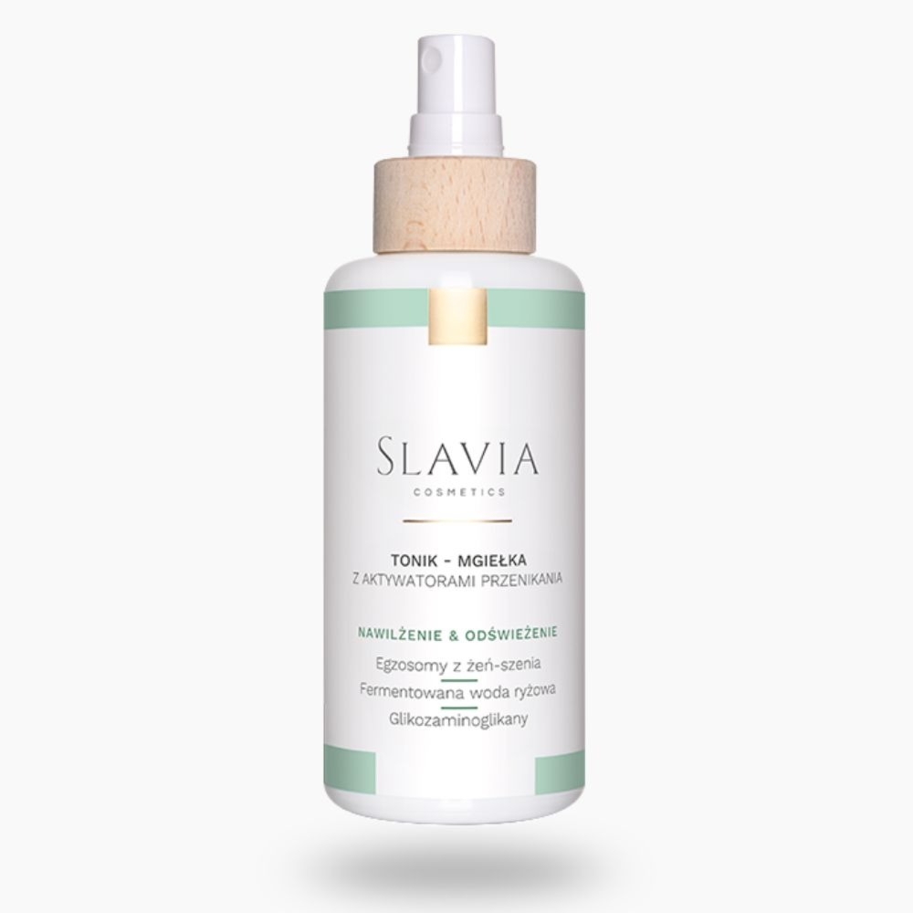Tonik mgiełka 100 ml Slavia Ryżowy z aktywatorami przenikania -100 ml