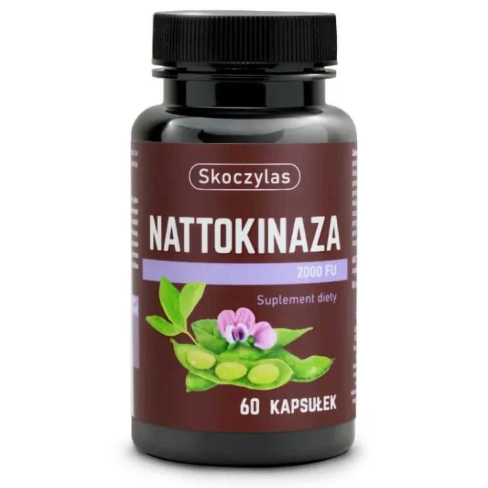 Suplement diety z fermentacji natto Skoczylas Nattokinaza 2000 FU