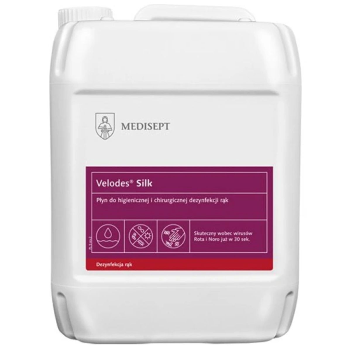 Medisept Velodes Silk - preparat do dezynfekcji rąk-Inny-5L
