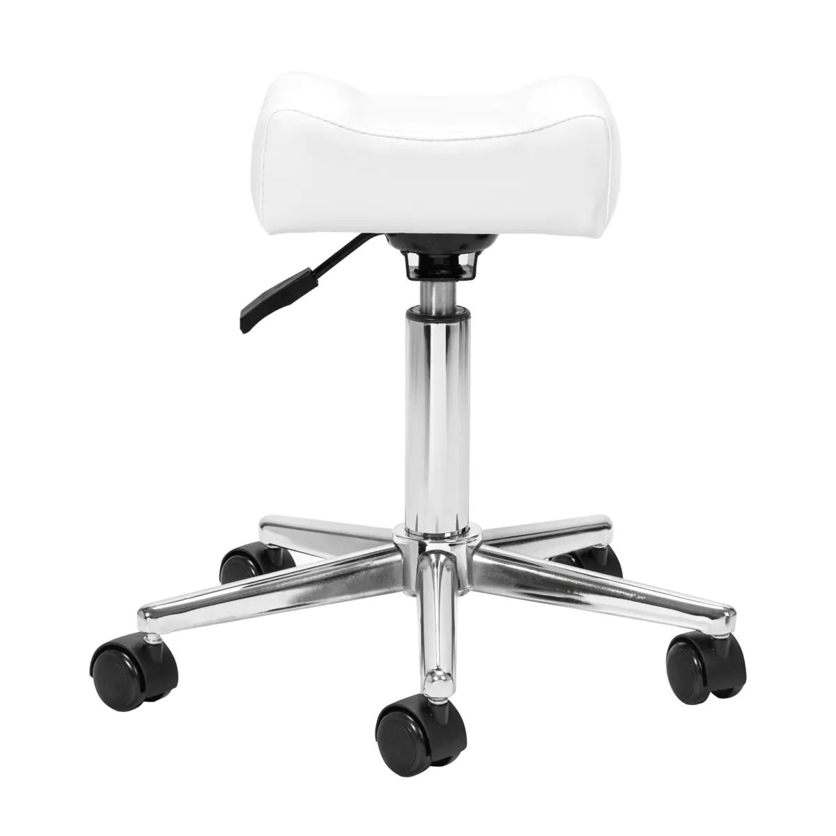 Podnóżek mobilny do pedicure Sillon Bell regulowany biały