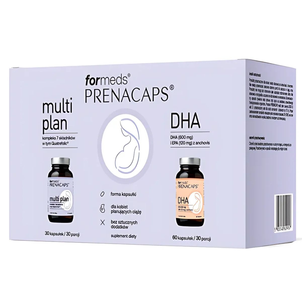 multiPLAN + DHA Formeds Prenacaps - 30+60 kapsułek